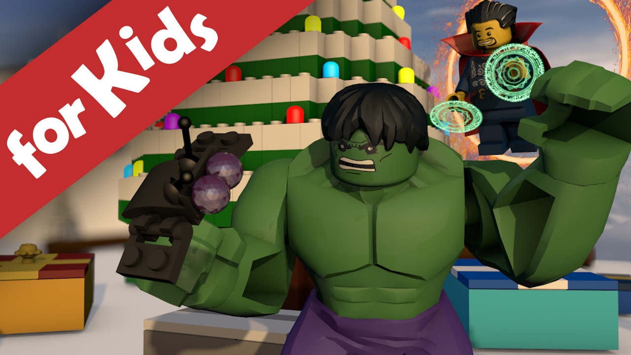 Lego Hulk Christmas Fail